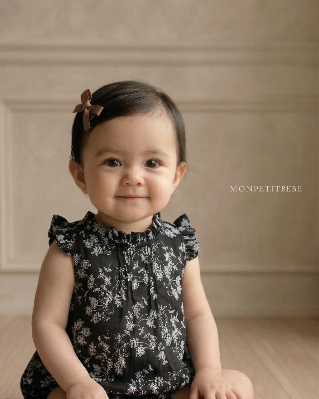 正韓夏Monpetitbebe 嫩嬰古典花花包屁衣
