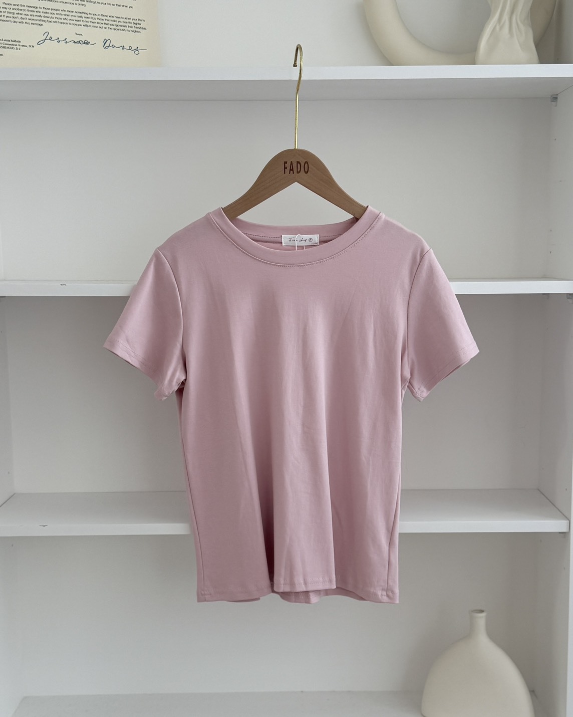 法朵Fado shop｜糖果色素面短T 021B091 六色