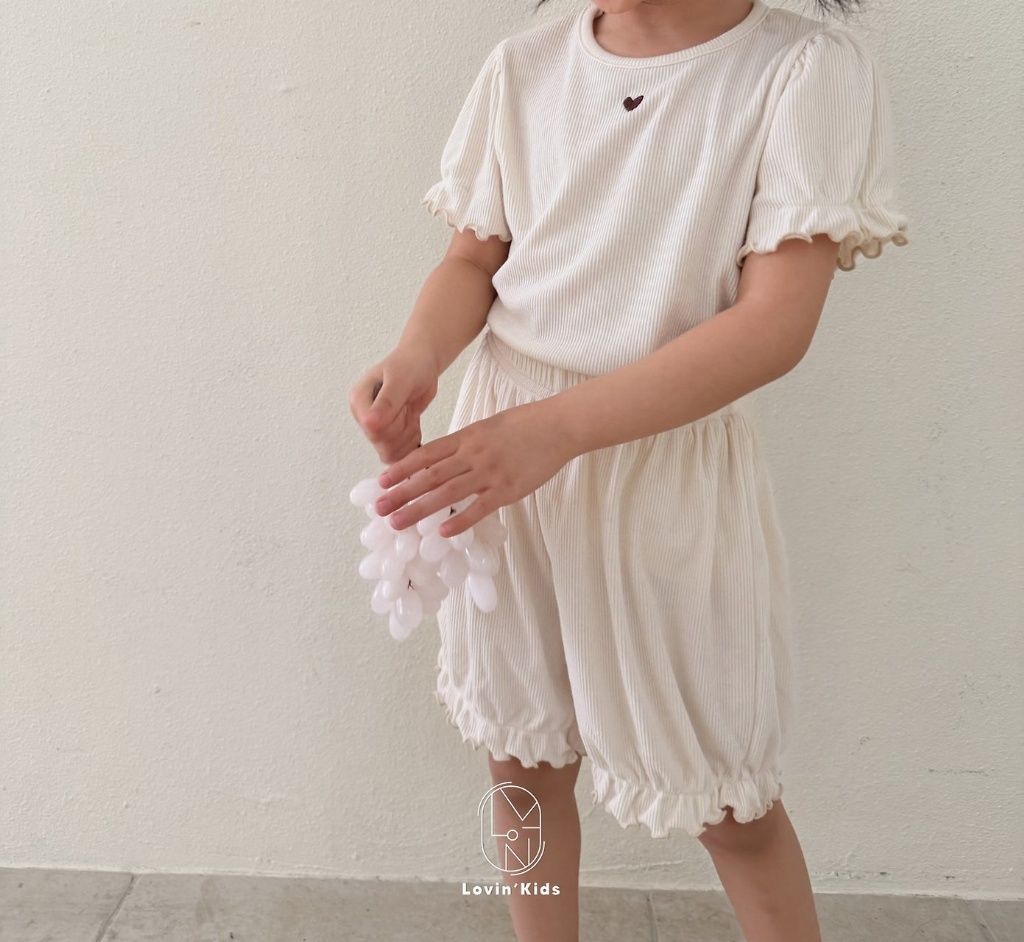 正韓夏LoVin 兩色雲朵感燈籠褲