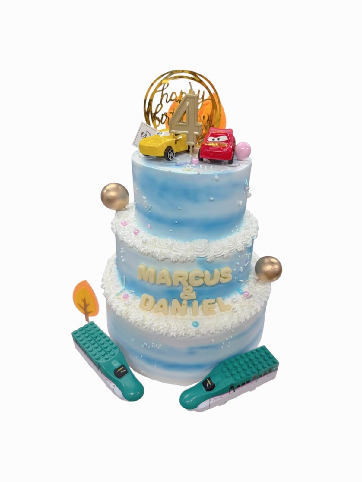 McQueen反斗車王主題蛋糕