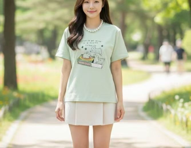 韓國兔仔圖案top ～156A