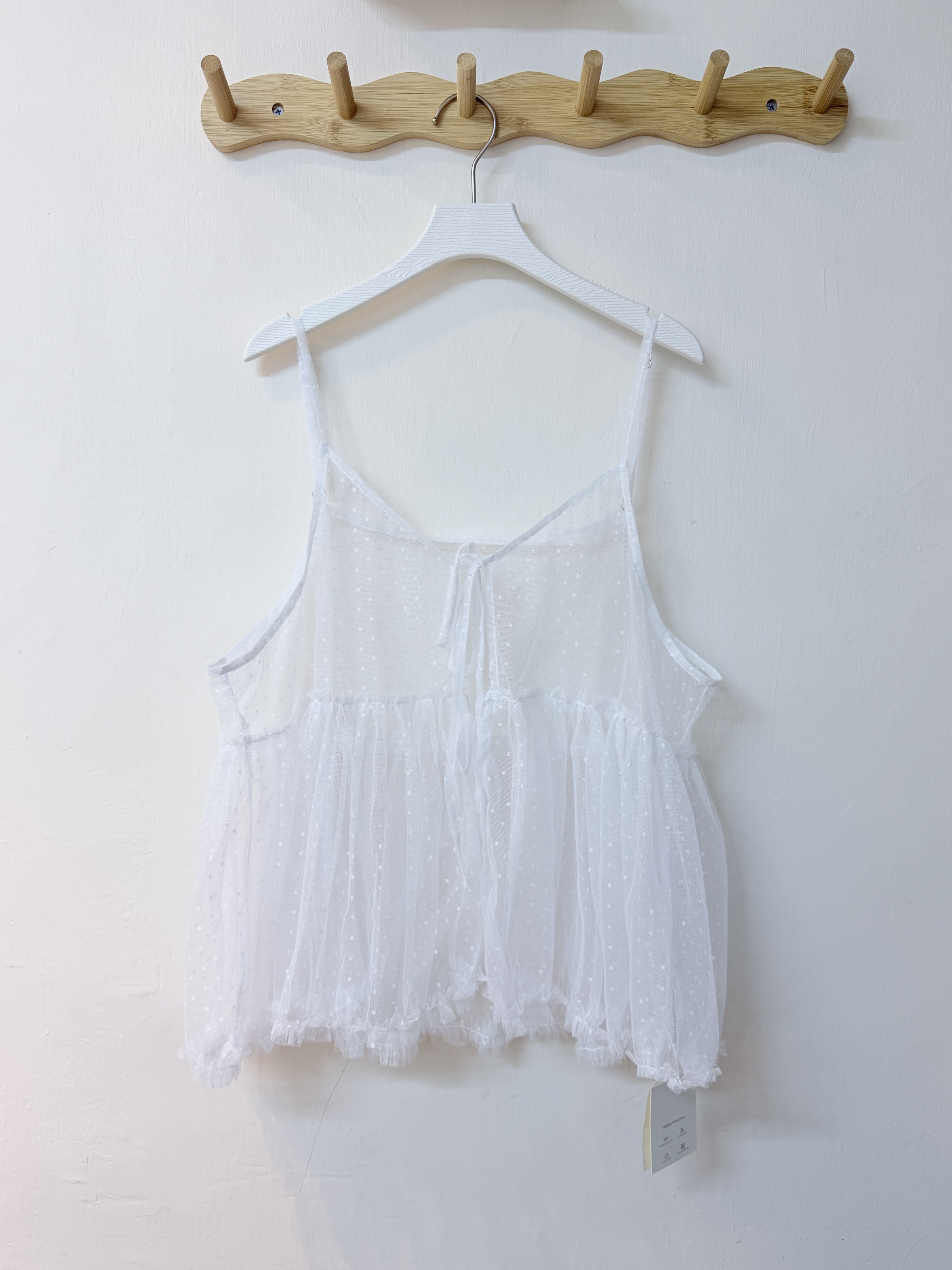 日系薄紗點點短身外搭🎐