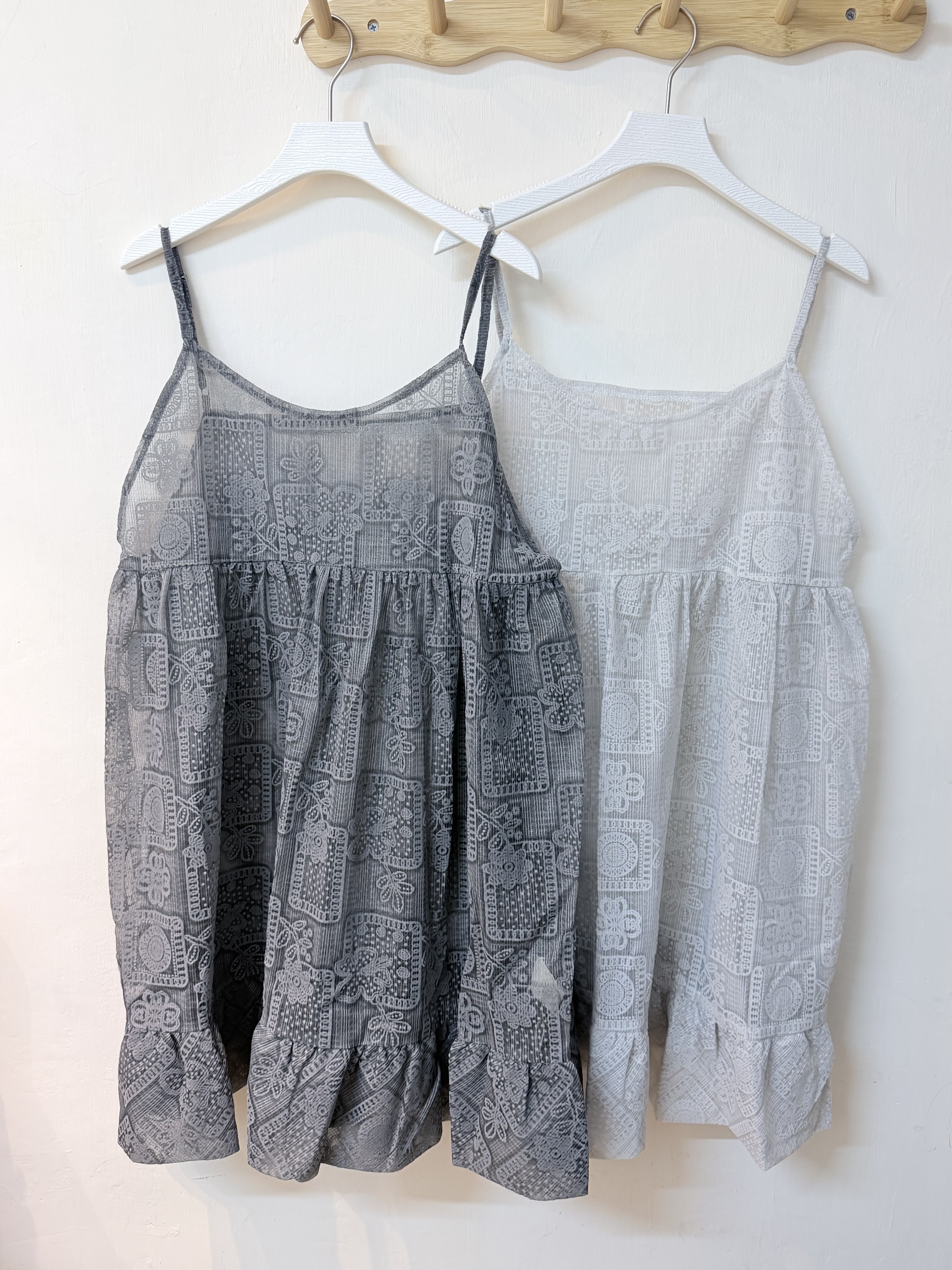 民族風印花半透外搭