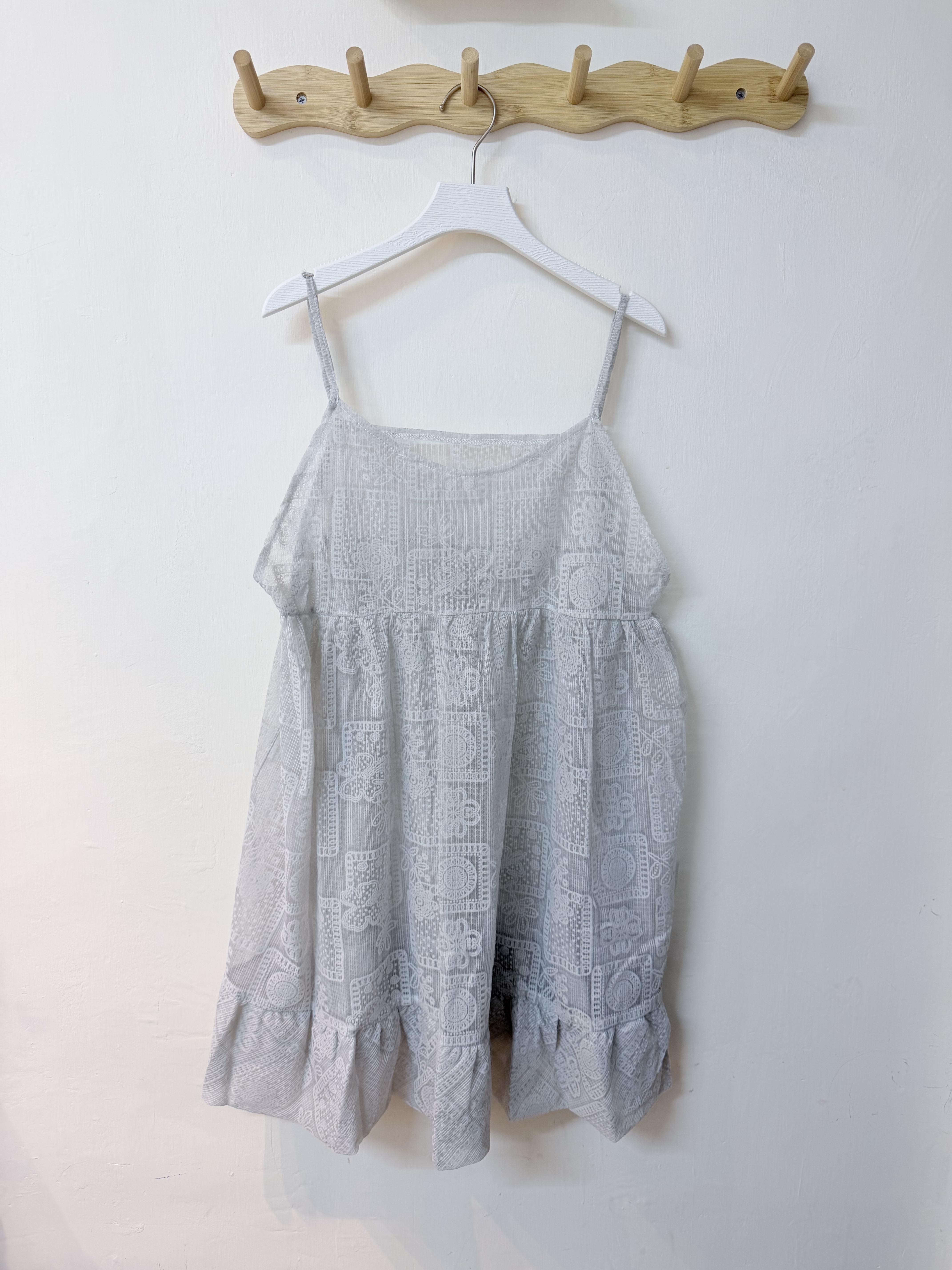 民族風印花半透外搭