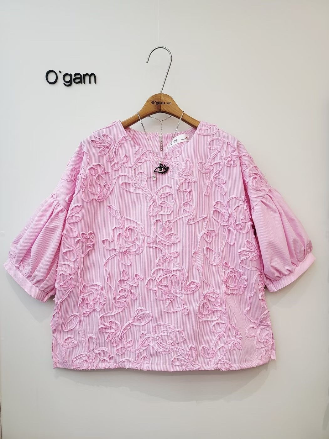 韓國高質立體花top ～156N