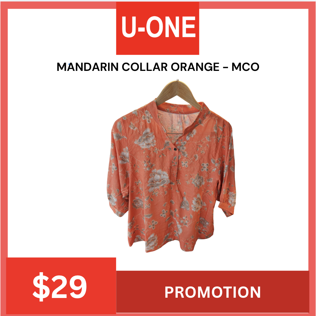 MANDARIN COLLAR ORANGE - MCO
