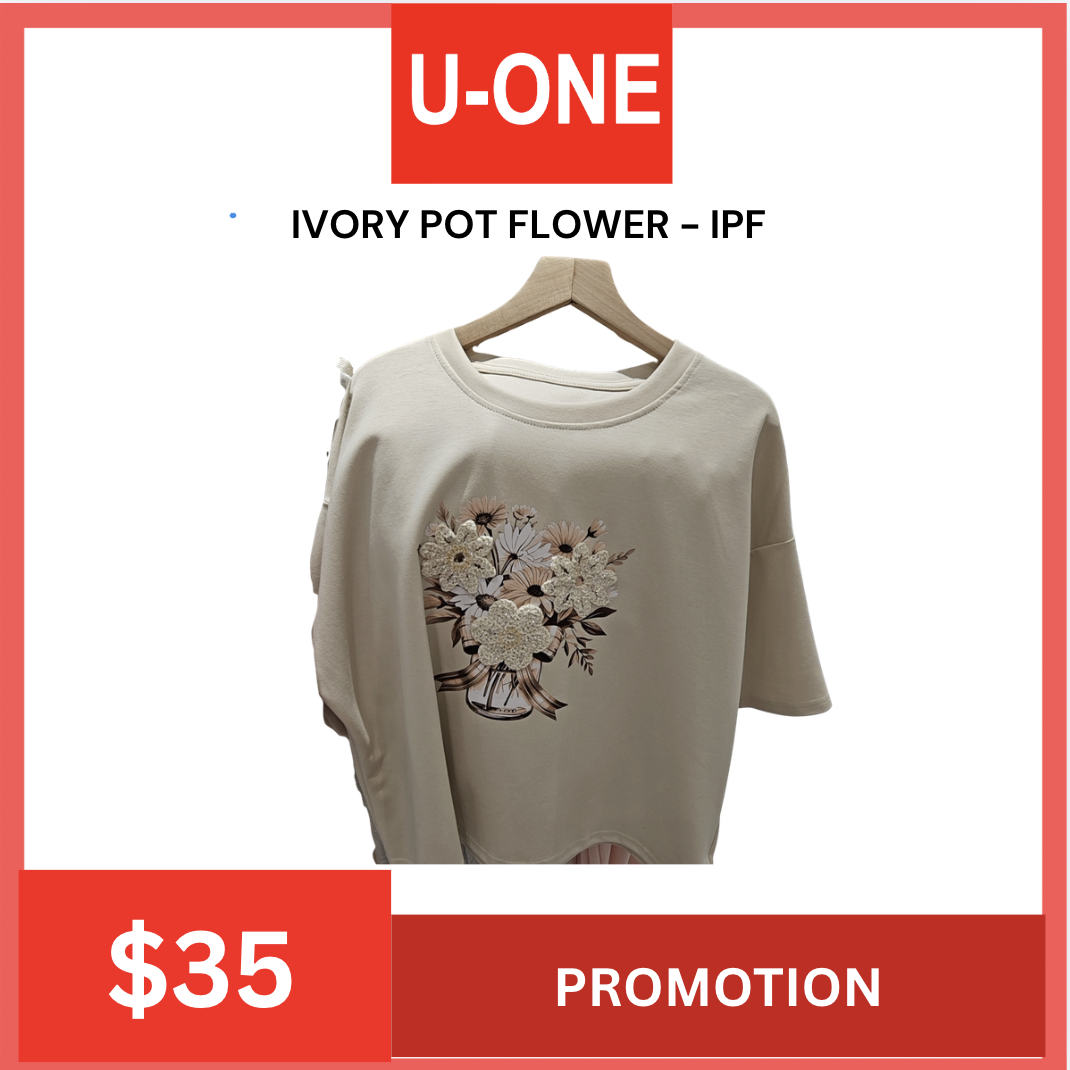 IVORY POT FLOWER - IPF