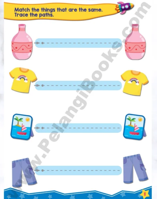 Pelangi pre writing with catsy cat (2本）