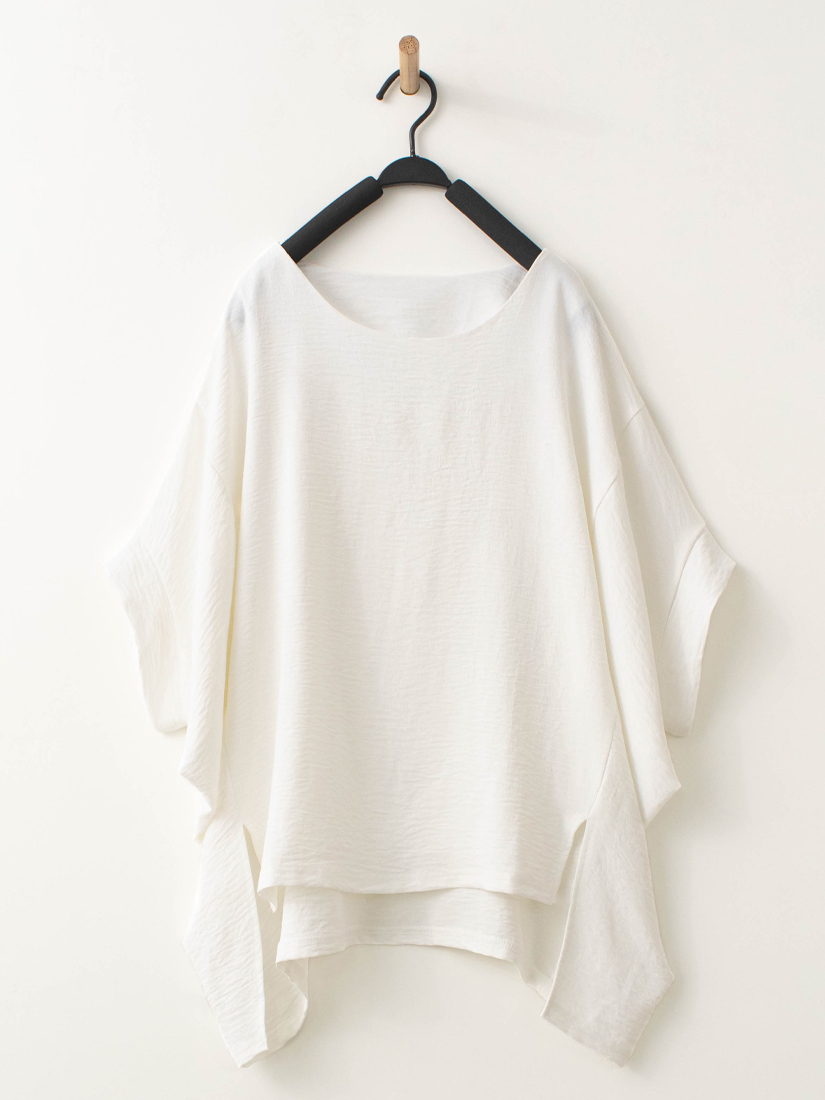 紋理連袖上衣小碎花荷葉鬆緊腰蛋糕裙組合