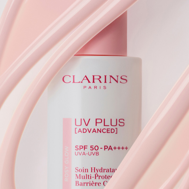 Clarins 嬌韻詩 抗污染輕透養膚防曬霜SPF50#Rosy Glow 50ml
