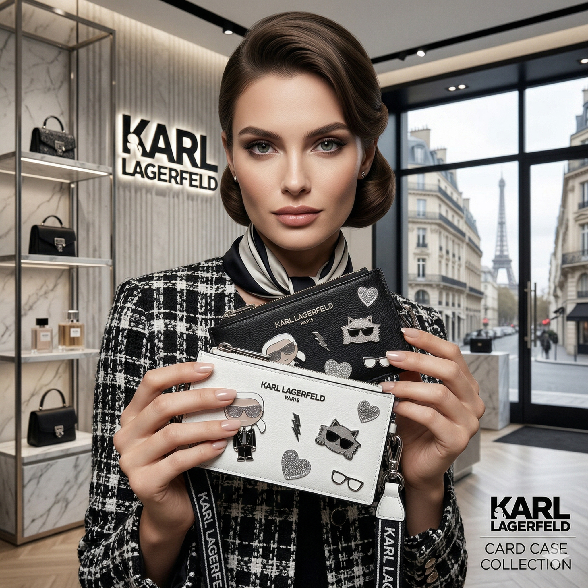 【預購】Karl Lagerfeld H040430 卡夾包