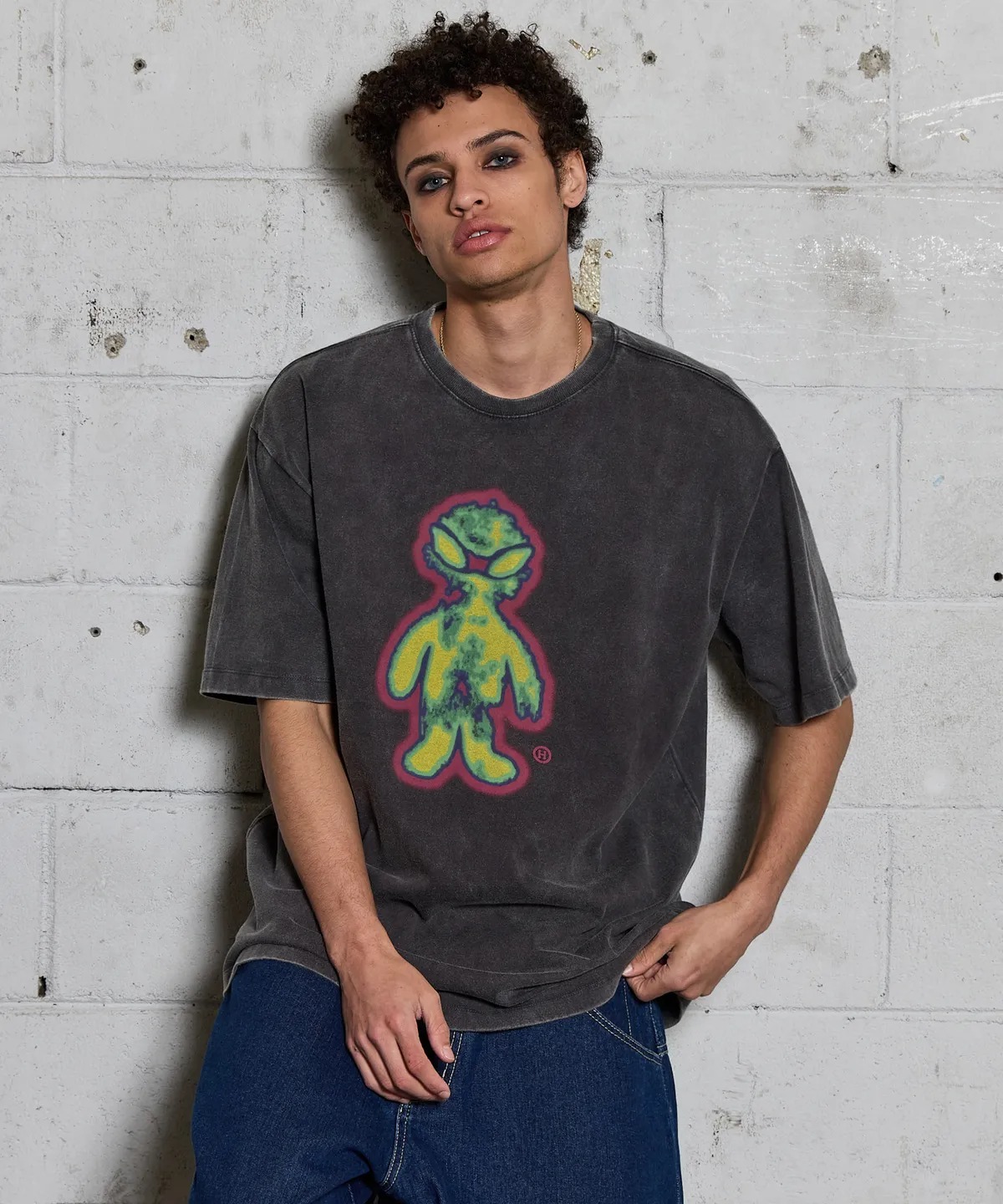 HOODHOOD Fever Alien Half Sleeve Tee