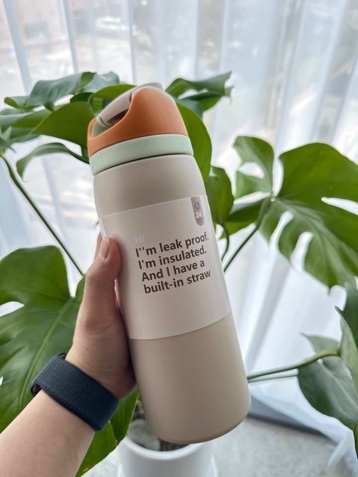 【現貨】Owala Freesip 24oz 一鍵開蓋不鏽鋼吸管保溫瓶 710ml
