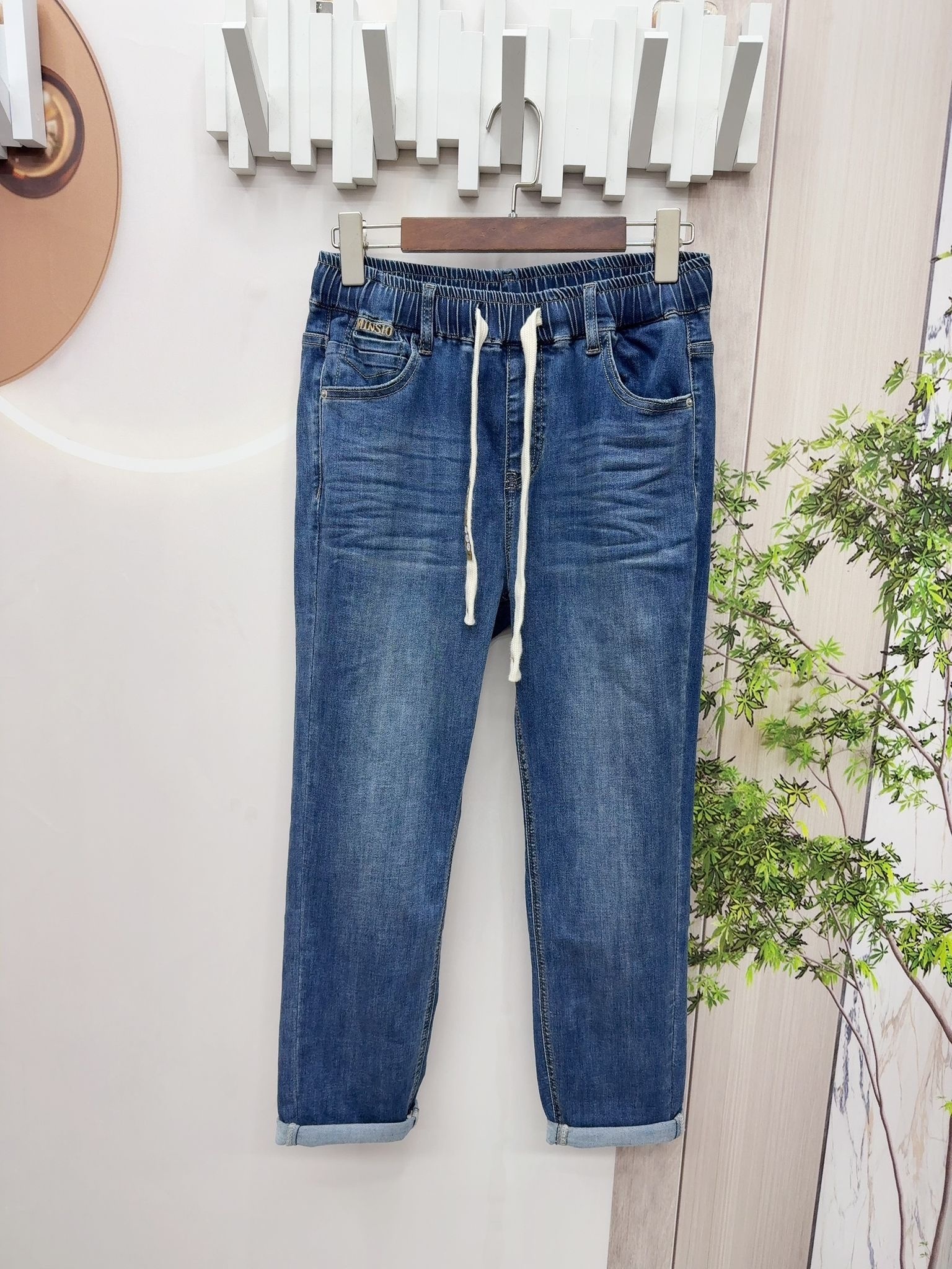 Mar 微收腳型彈性牛仔褲～156AQ