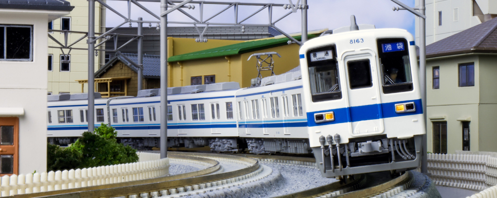 Kato 10-1654 N scale Tobu Railway 8000 Series (Updated) Tojo Line/Noda Line 6-Car Set