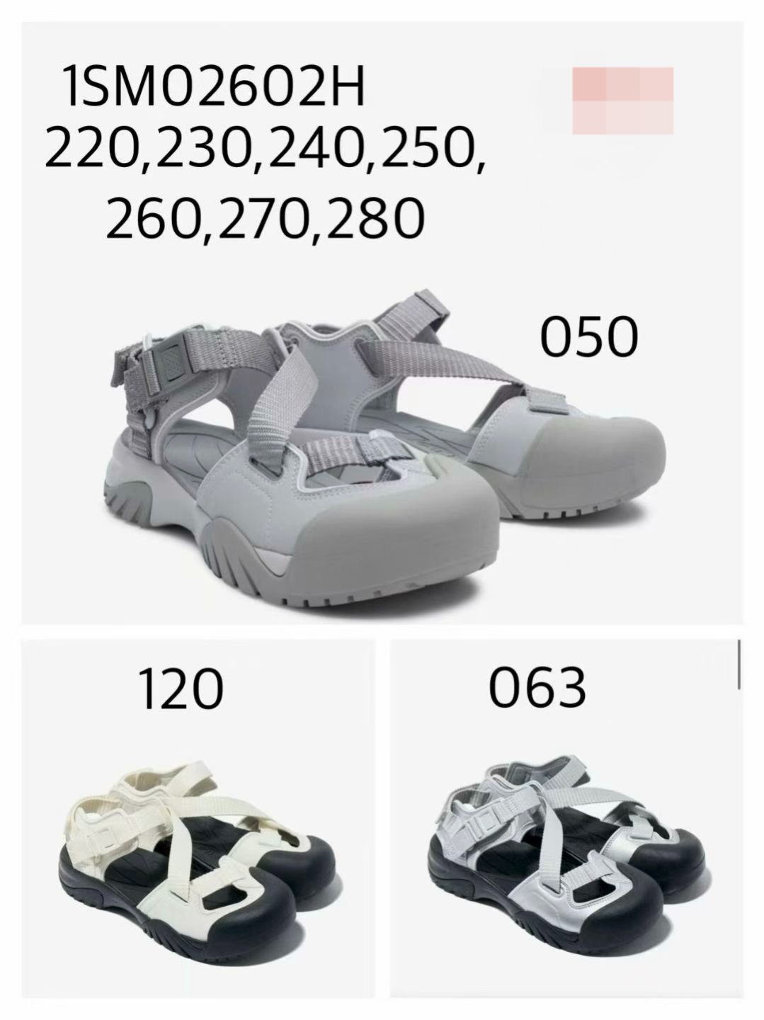 【直播】FILA LX0404902 休閒涼鞋 (1SM02602H)