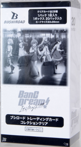 BUSHIROAD TRADING CARD COLLECTION CLEAR - BANG DREAM MYGO BOOSTER BOX