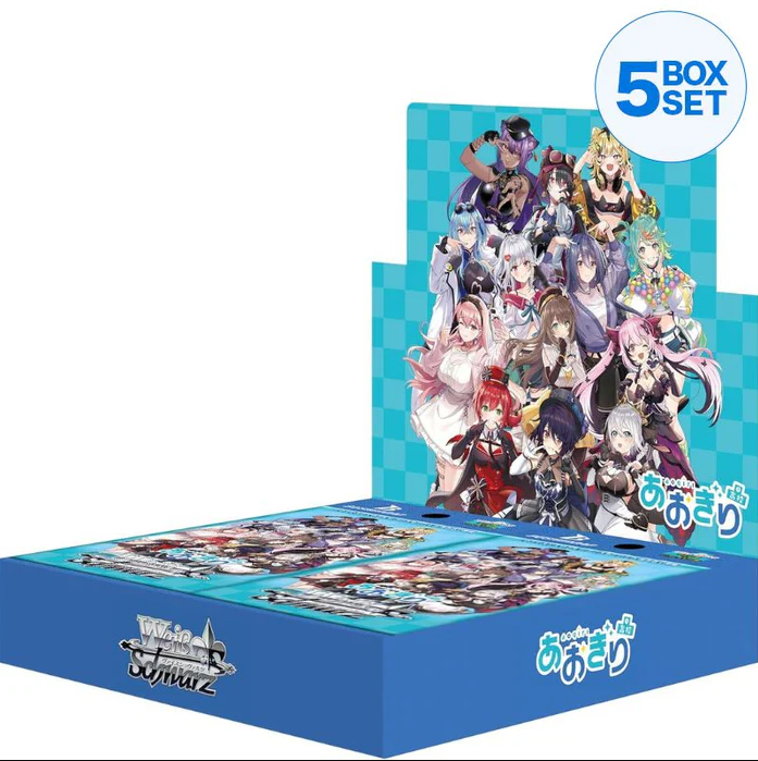 WEISS SCHWARZ BOOSTER PACK AOGIRI VTUBER HIGH SCHOOL 12PACK BOX