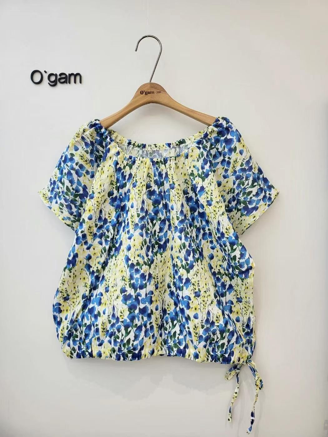 韓國高質碎花圖top~156K