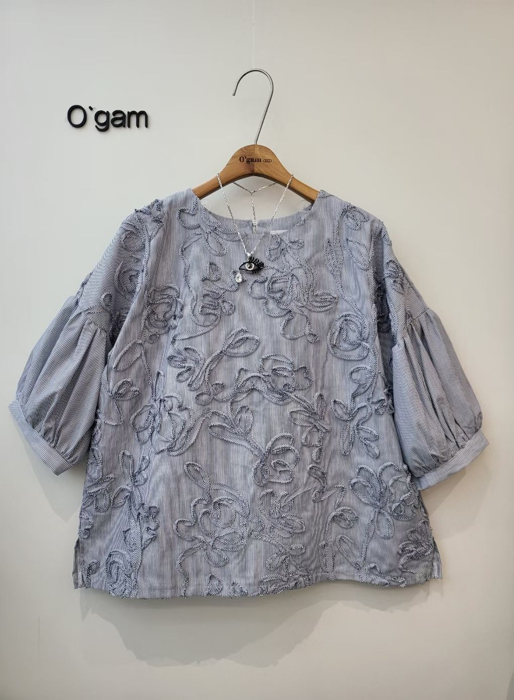 韓國立體花top~156N