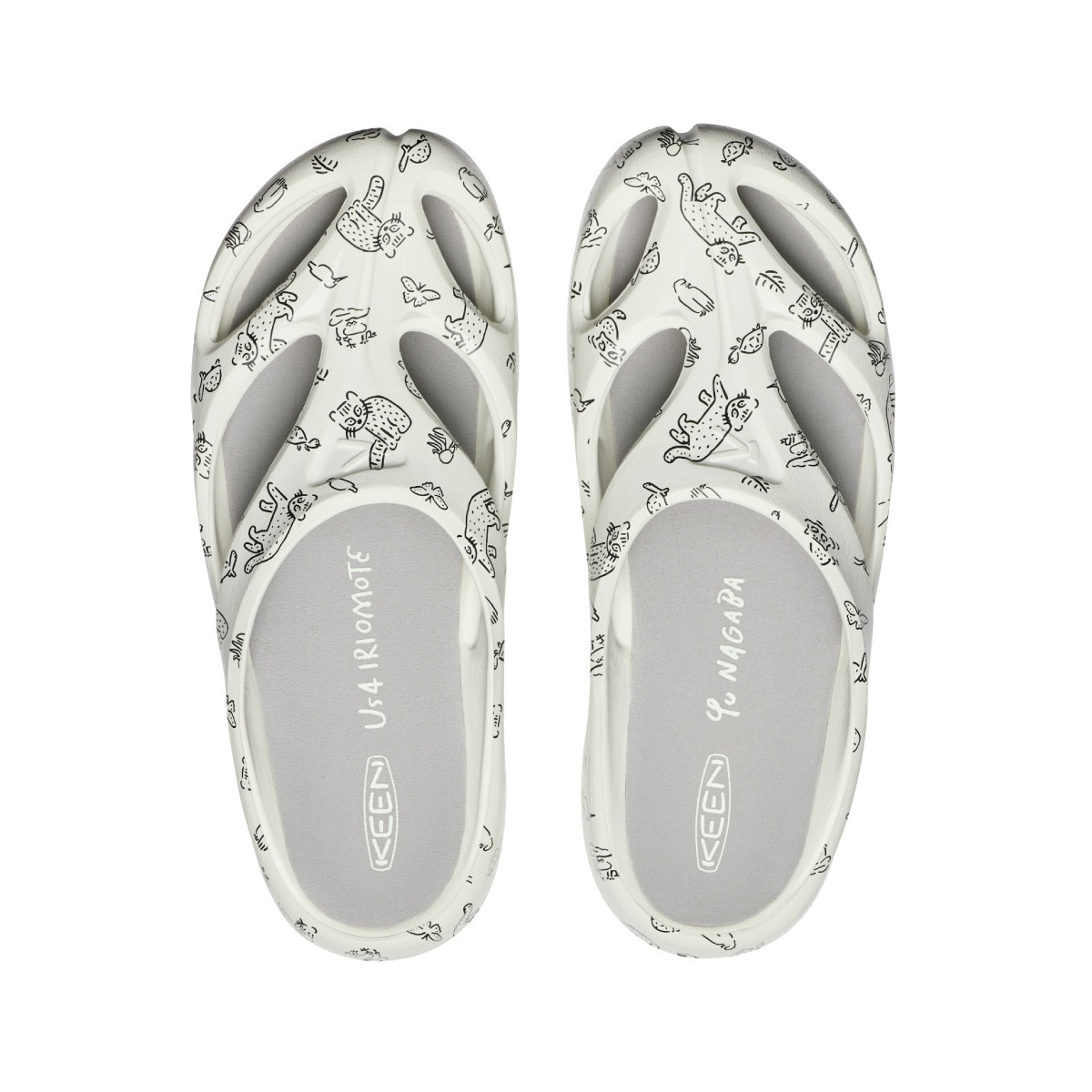 [KEEN] 中性款 Shanti ARTS Us 4 IRIOMOTE x 長場雄 聯名款 護趾拖鞋