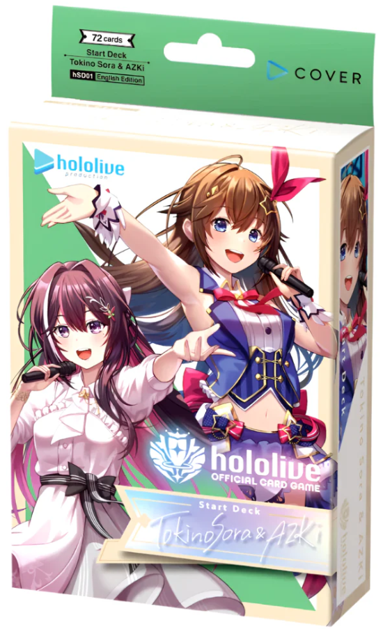 HOLOLIVE OFFICIAL CARD GAME - TOKINO SORA & AZKI(ENGLISH) START DECK 01