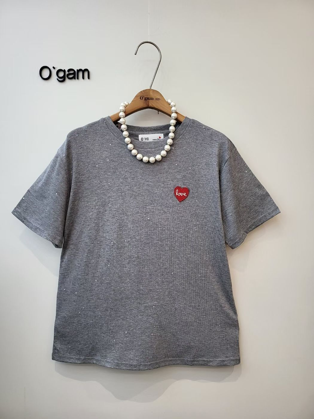 韓國高質心型圖案top~156P