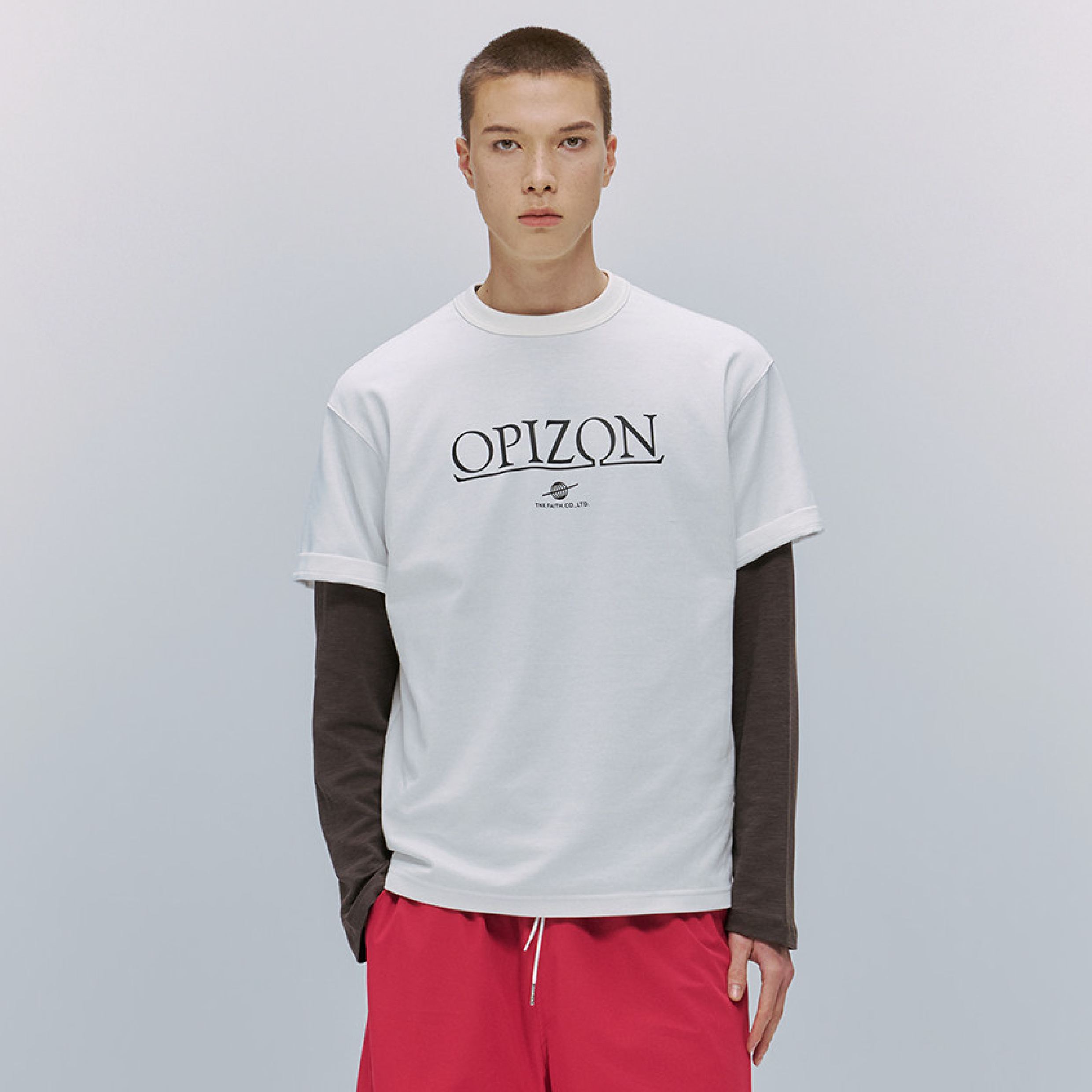 TANOXI Cool Touch Image Tee 地平線印花 涼感短Tee [TNX-T410]