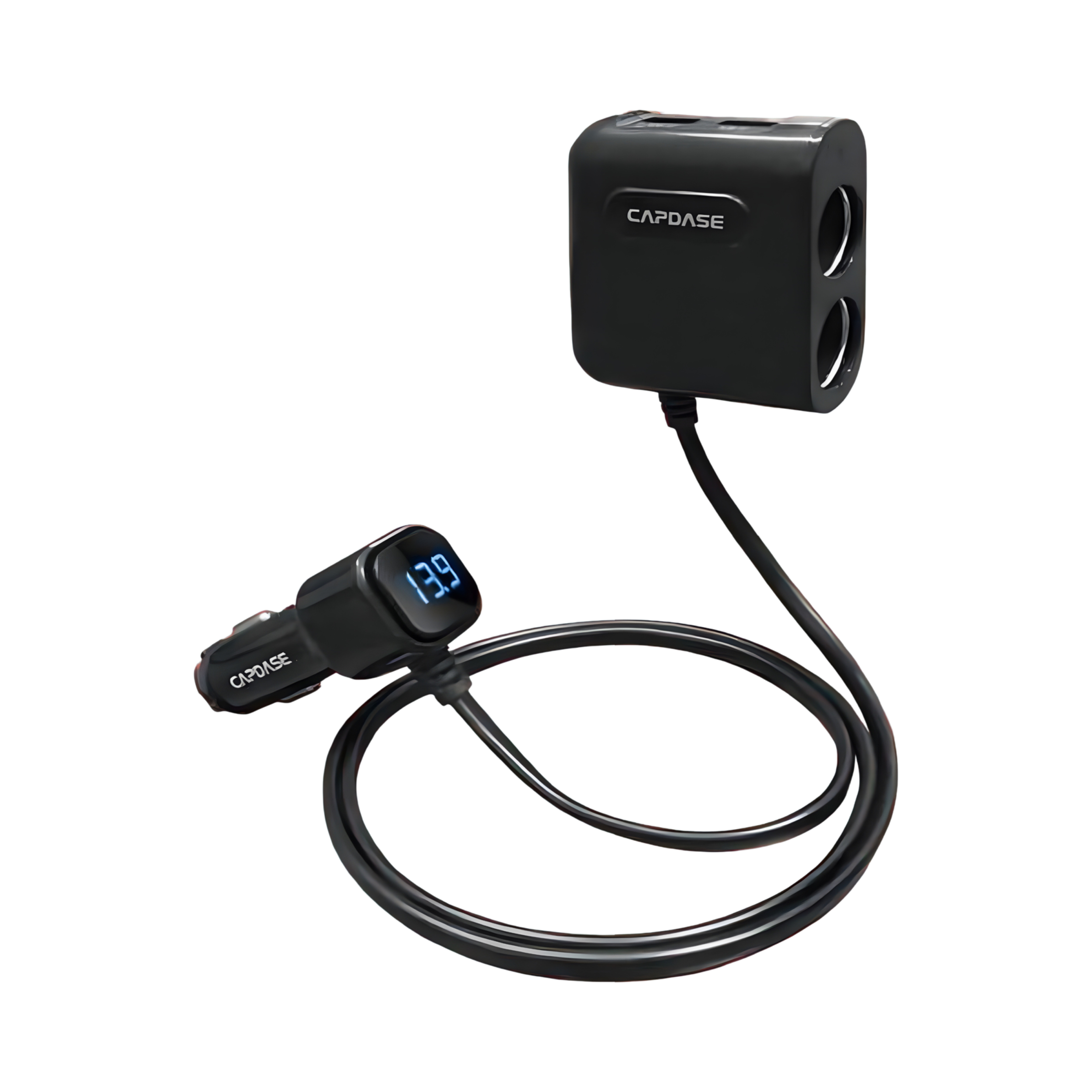 Capdase PowerHub BQ3P3 60W 雙插座雙輸出車用充電器