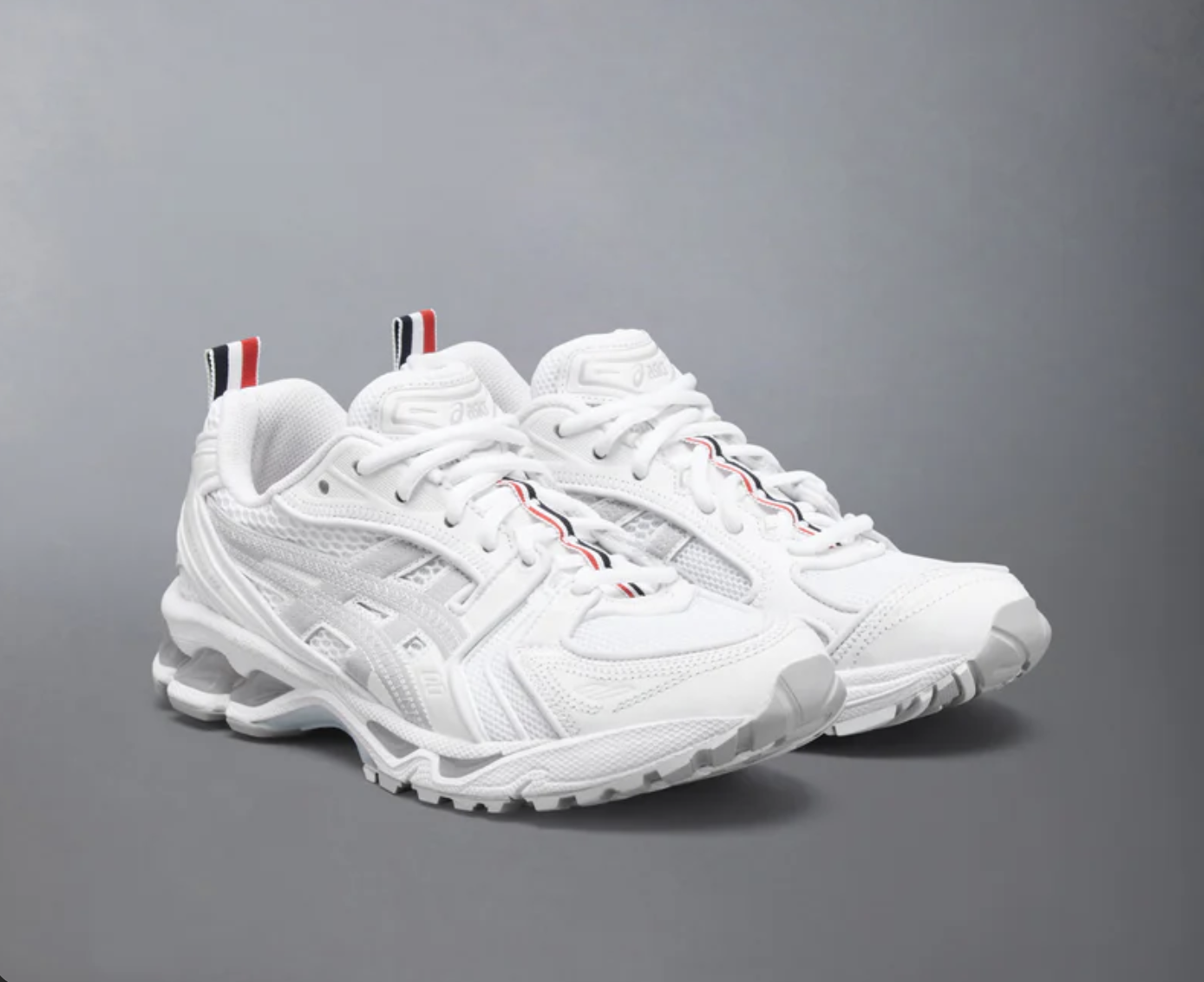 2026SS THOM BROWNE ASICS GEL-KAYANO 14 RUNNING SOLE 聯名 限量 鞋子 球鞋 現貨 1203B291-100