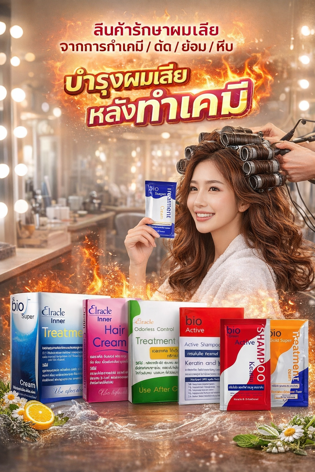 泰國 Green Bio Super Treatment 護髮霜 30ml×24入 染燙後修護深層滋養