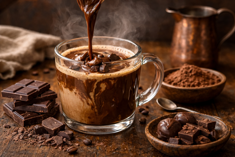 不喜歡黑咖啡怎麼辦?加入巧克力,或許是更好入口的選擇