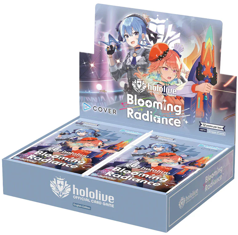 HOLOLIVE OFFICIAL CARD GAME - BLOOMING RADIANCE(ENGLISH) BOOSTER BOX