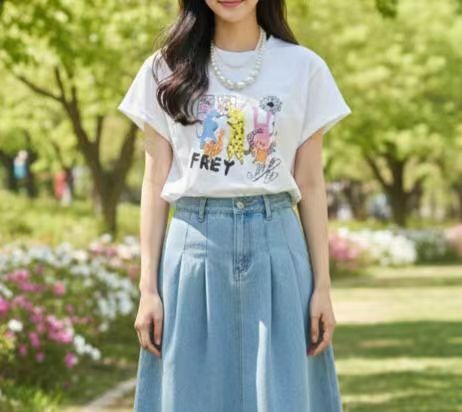 韓國高質公仔圖案top~156Z