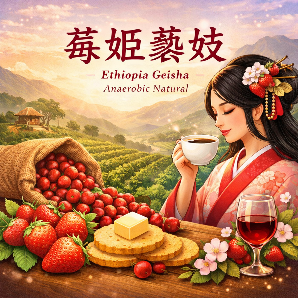 衣索比亞苺姫藝伎買一送一