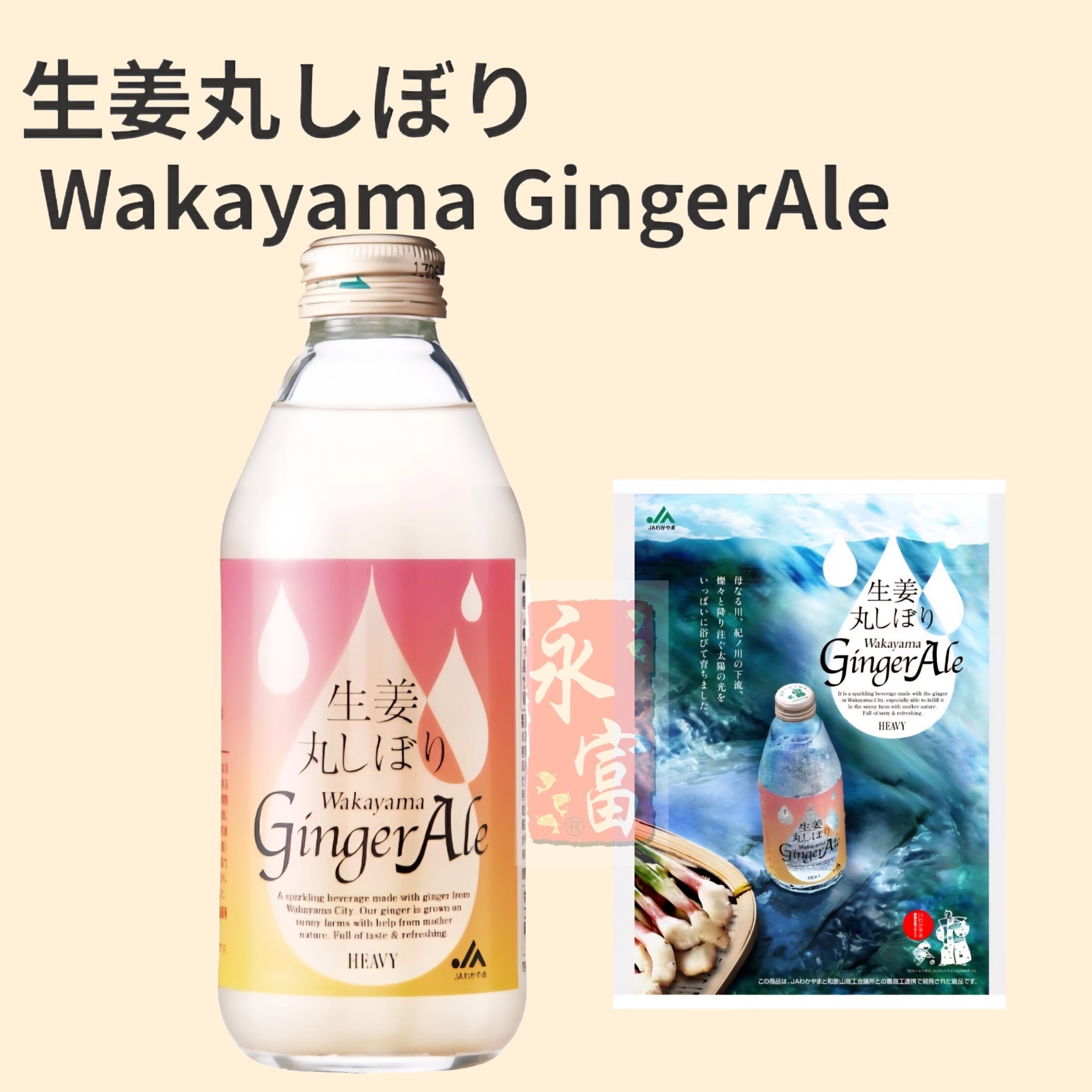 日本生姜味薑氣水(2支)