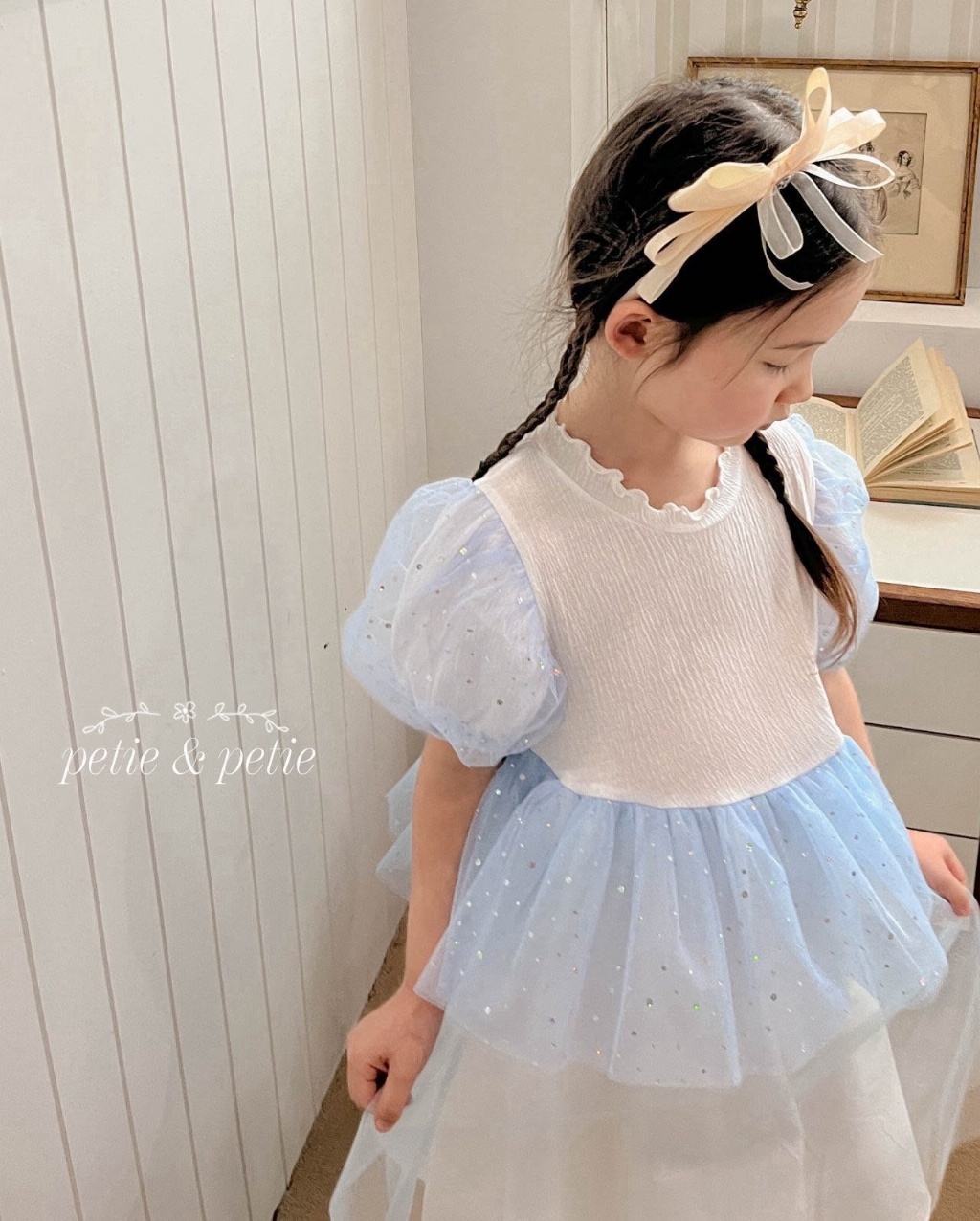 正韓夏Petitpetit 兩色澎澎公主洋裝