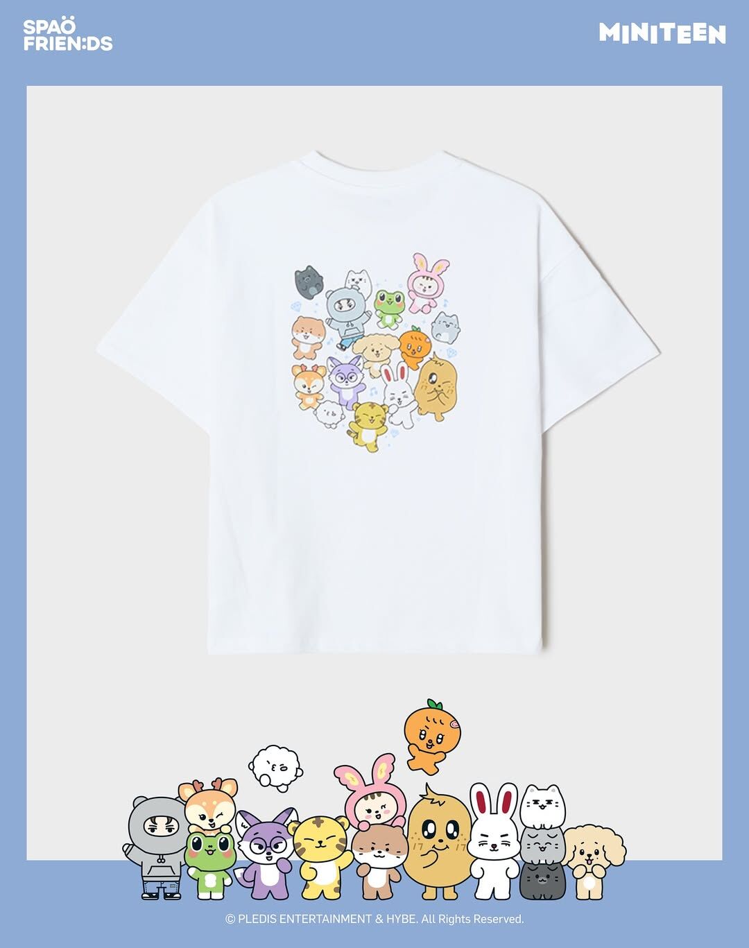 SPAO｜SPAO x MINITEEN 童裝短TEE