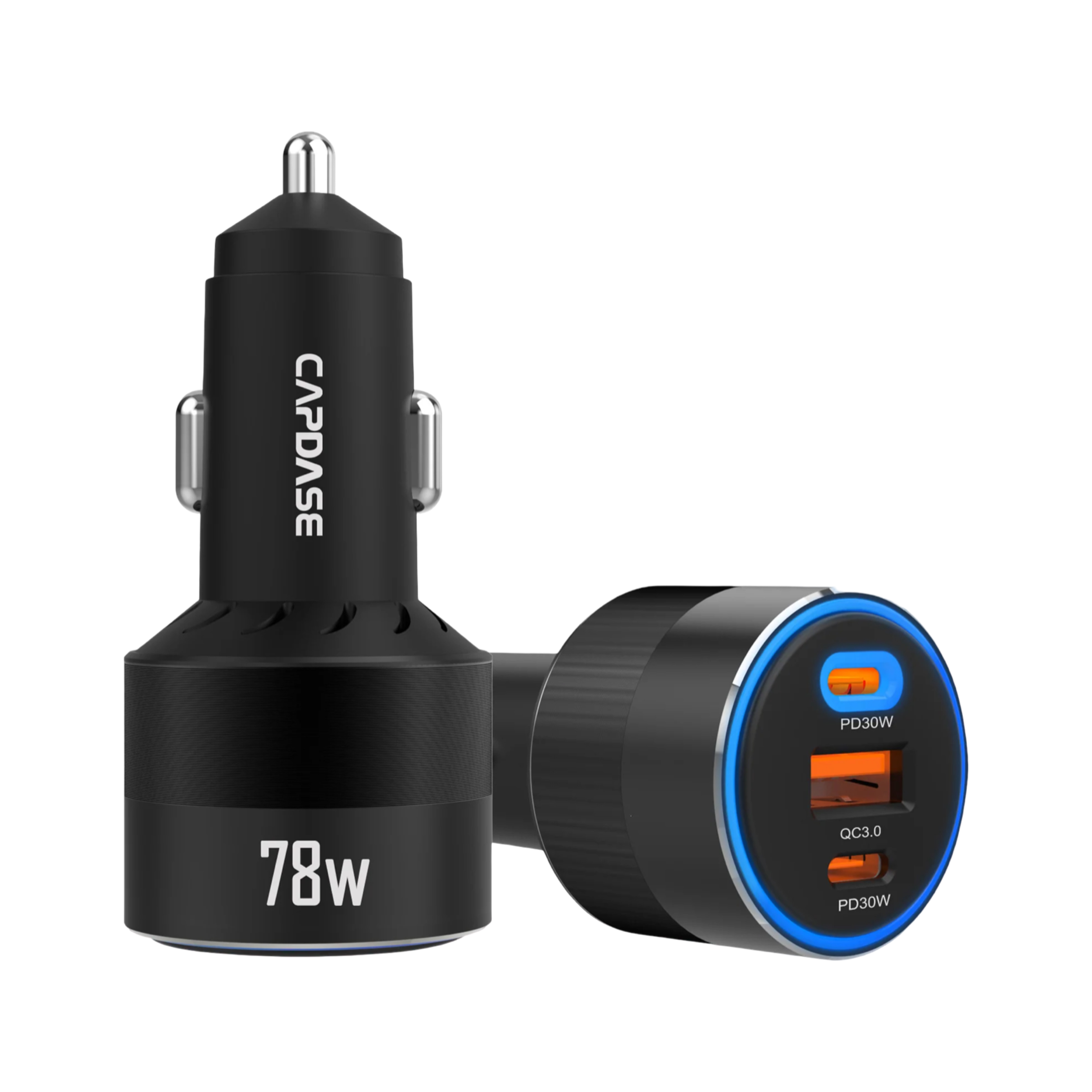 Capdase Rapider 3P78 78W QC 3.0 / PD 3.0 三輸出快充車用充電器