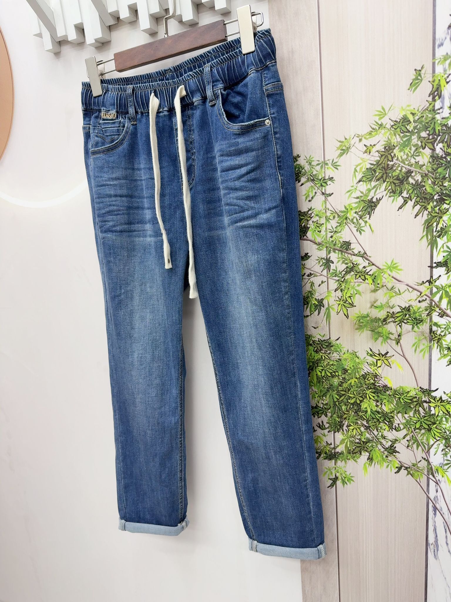 Mar 微收腳彈性牛仔褲~157T