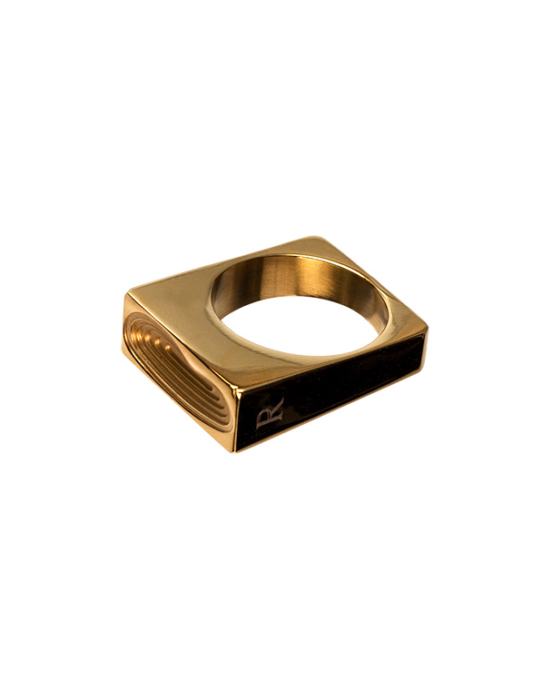 RECOVERY 綠洲戒指 (亮金色)