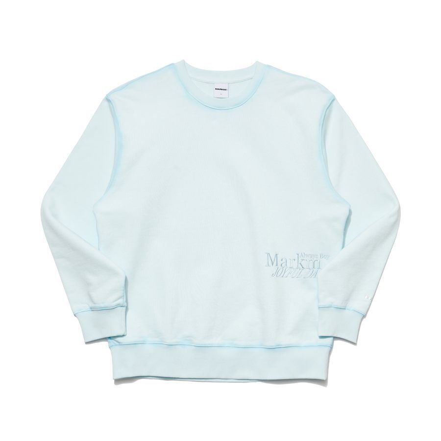 【韓國預購】SKR030416 MARKM Spray Pigment 圓領衛衣