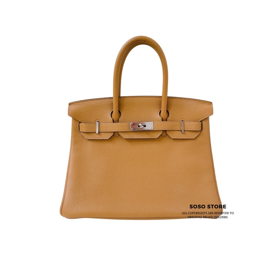 Hermès Birkin 30 Bag - BISCUIT / SHW