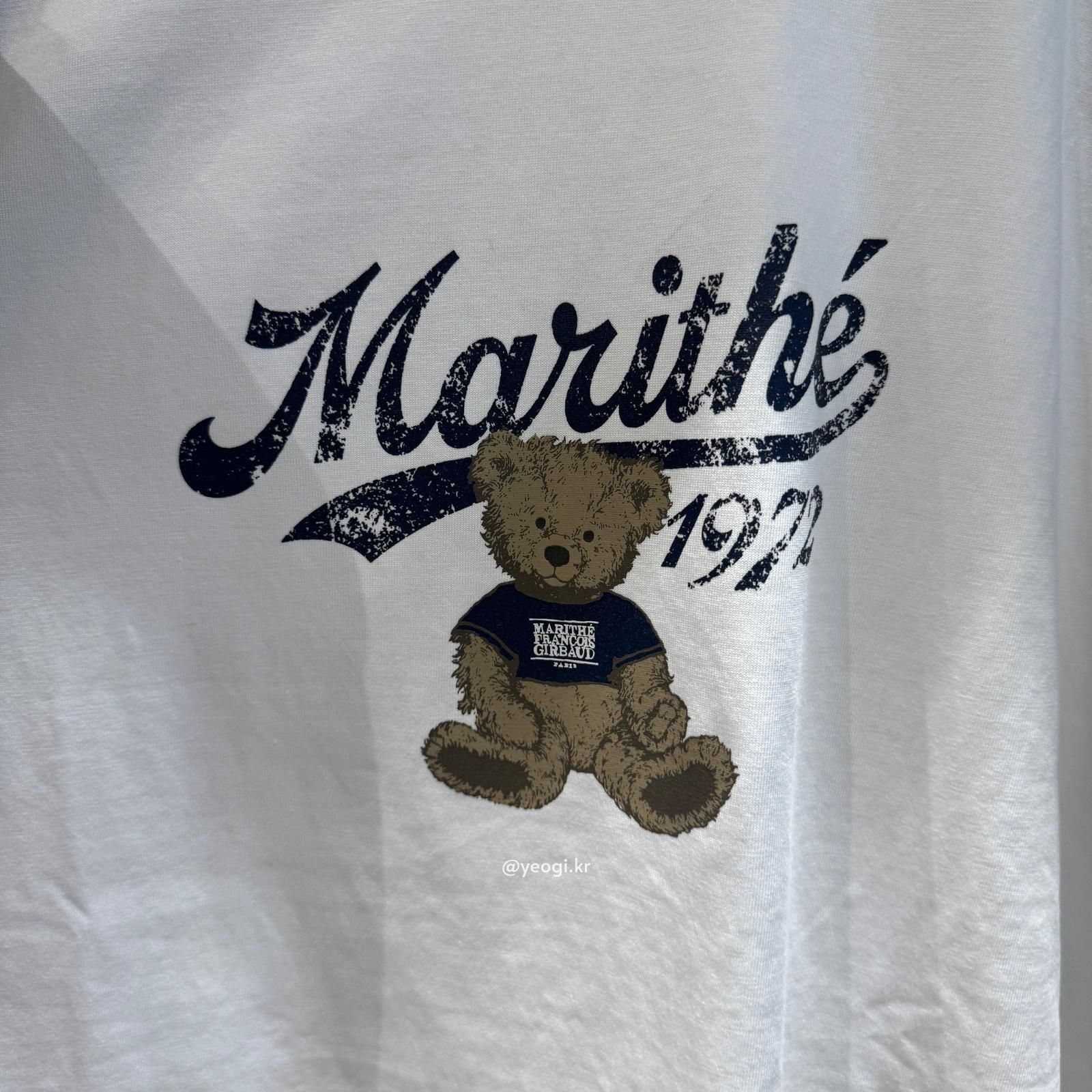 [11/4前入code每件最高可再-$20] MARITHE FRANCOIS GIRBAUD (MFG)｜[REGEN] DOODLE GRAPHIC RAGLAN TEE [2 colors]