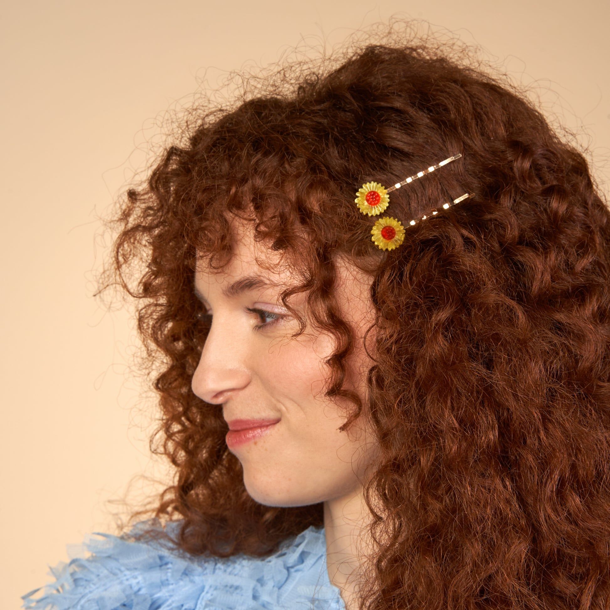 Sunflowers Bobby Pins｜Coucou Suzette