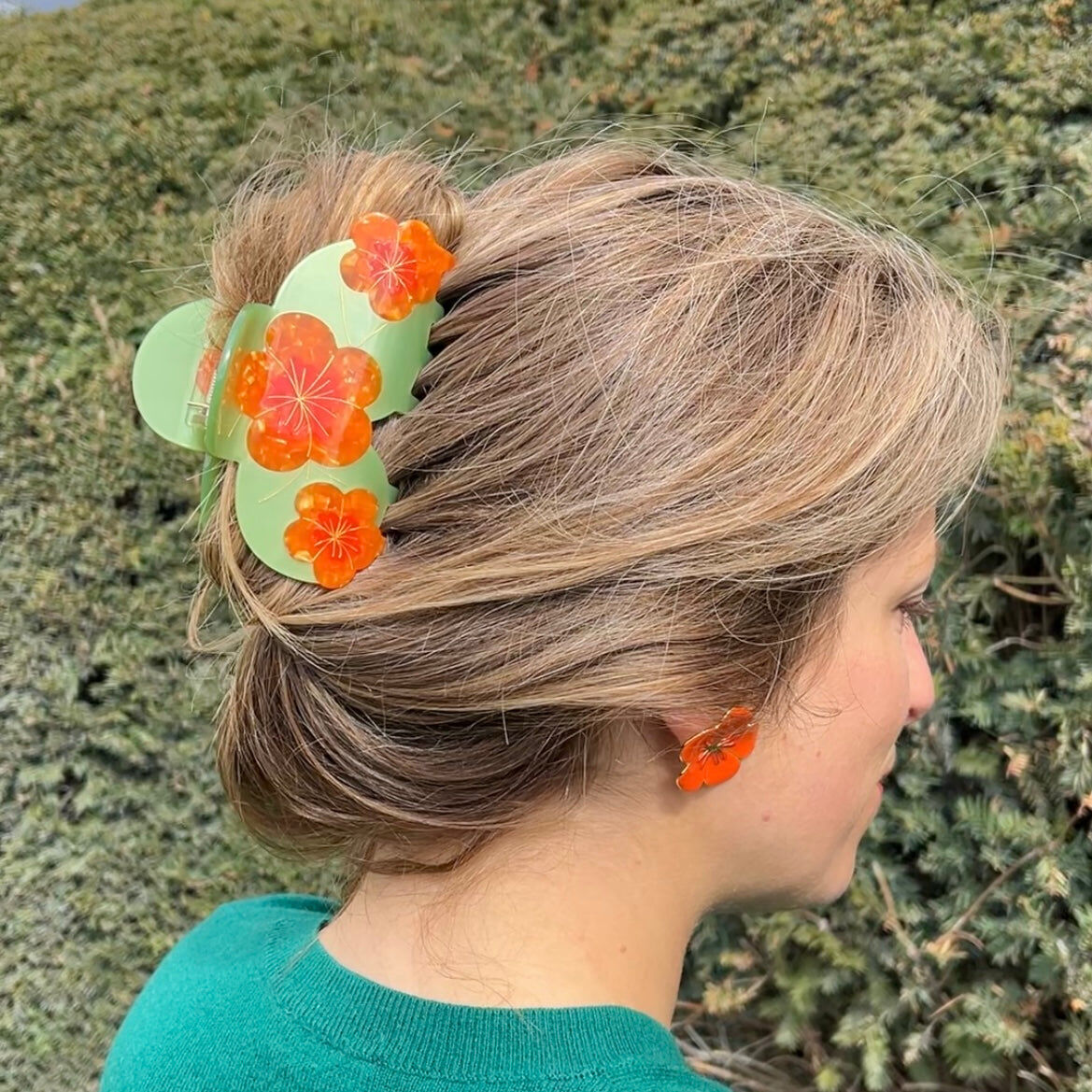Nasturtium Hair Claw｜Coucou Suzette