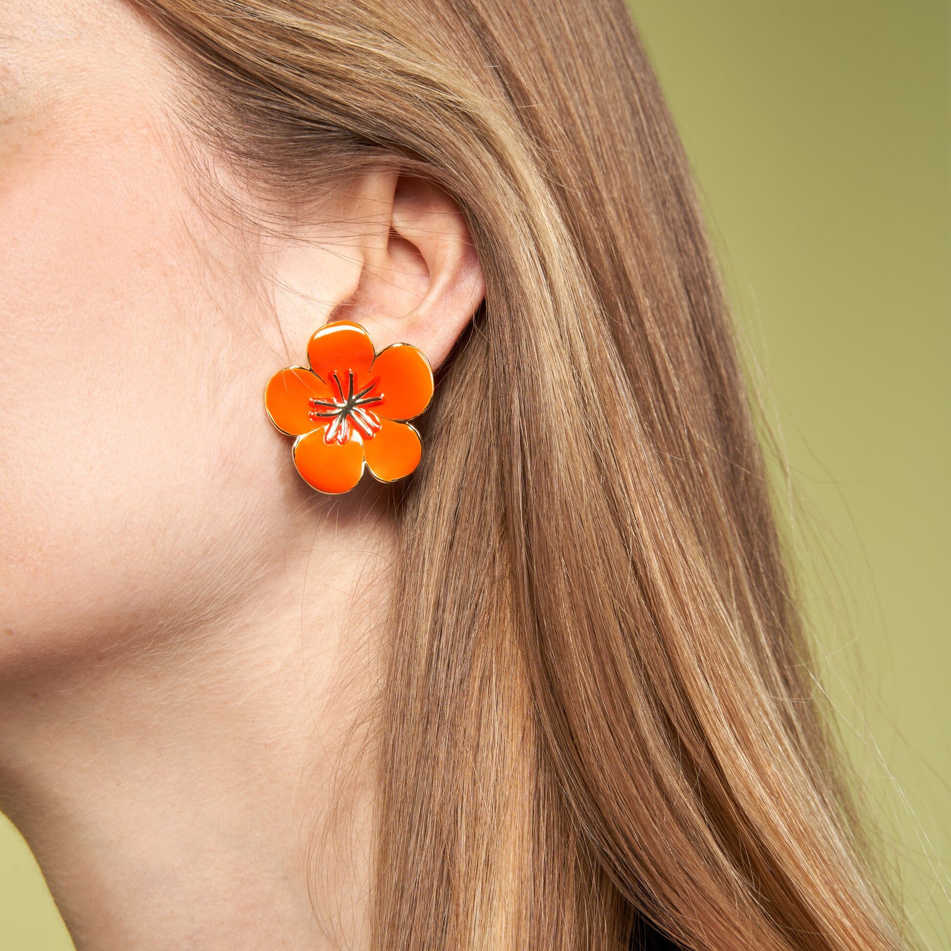 Nasturtium Earrings｜Coucou Suzette