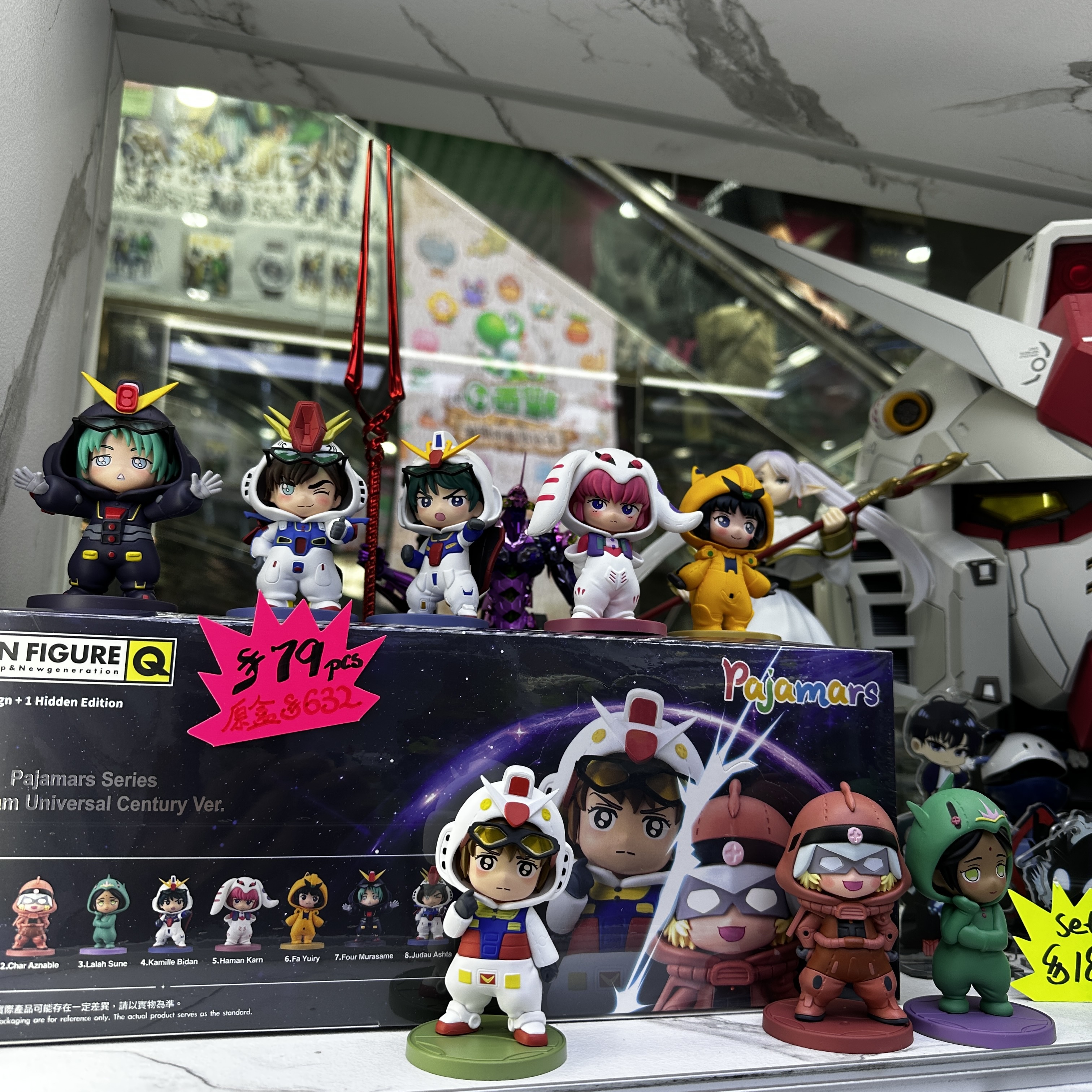 [BN FIGURE Q]《高達 UC》睡衣造型Ver. ( BOX OF 8 )