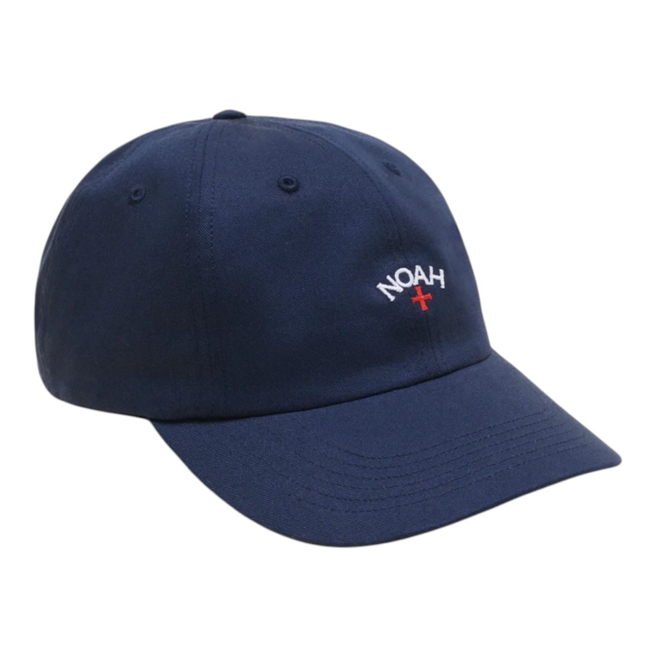 NOAH CORE LOGO 6-PANEL CAP NAVY
