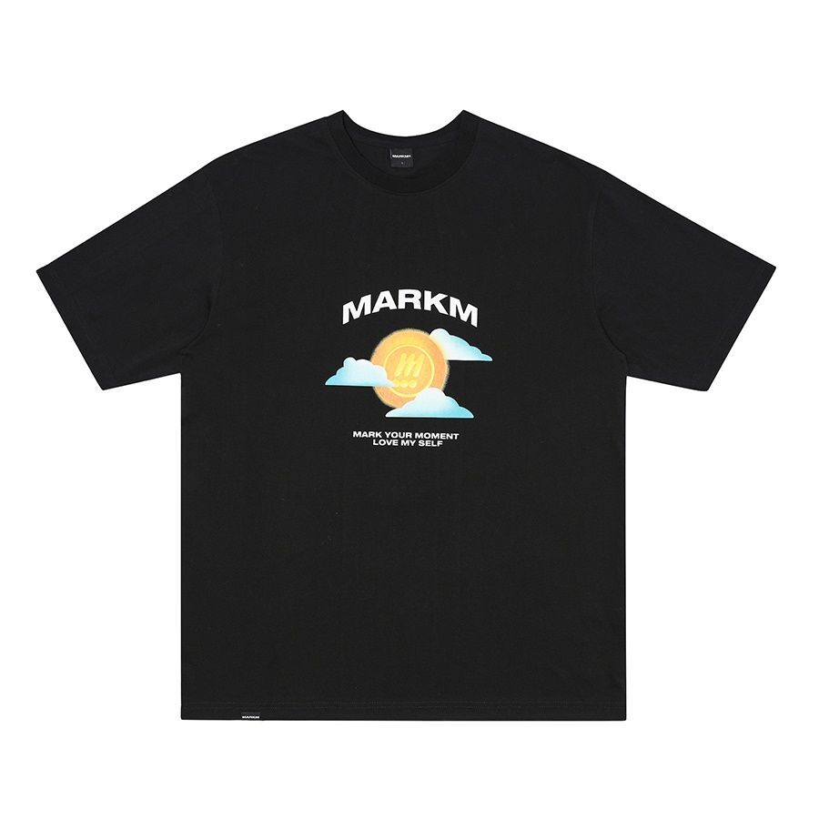 【韓國預購】SKR030422 MARKM Logo 短袖上衣